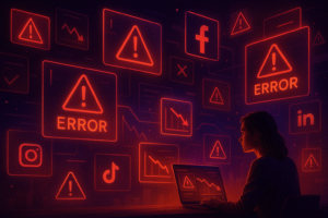 los errores en rede ssociales en publicidad son comunes